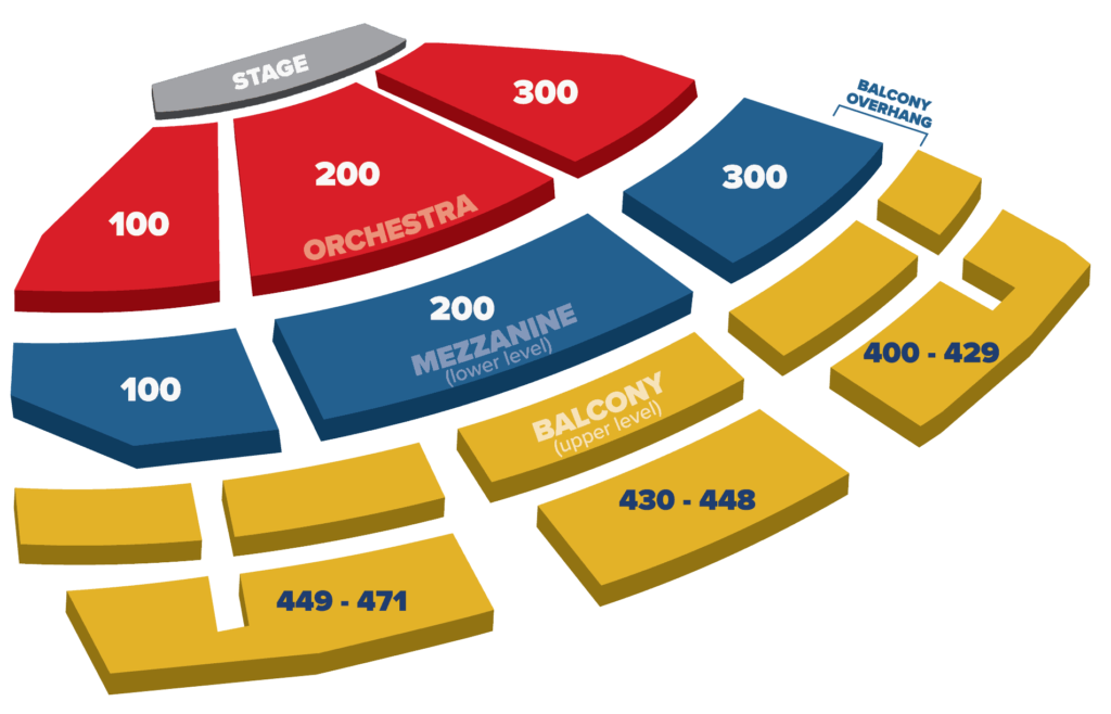 Seating Chart American Music Theatre