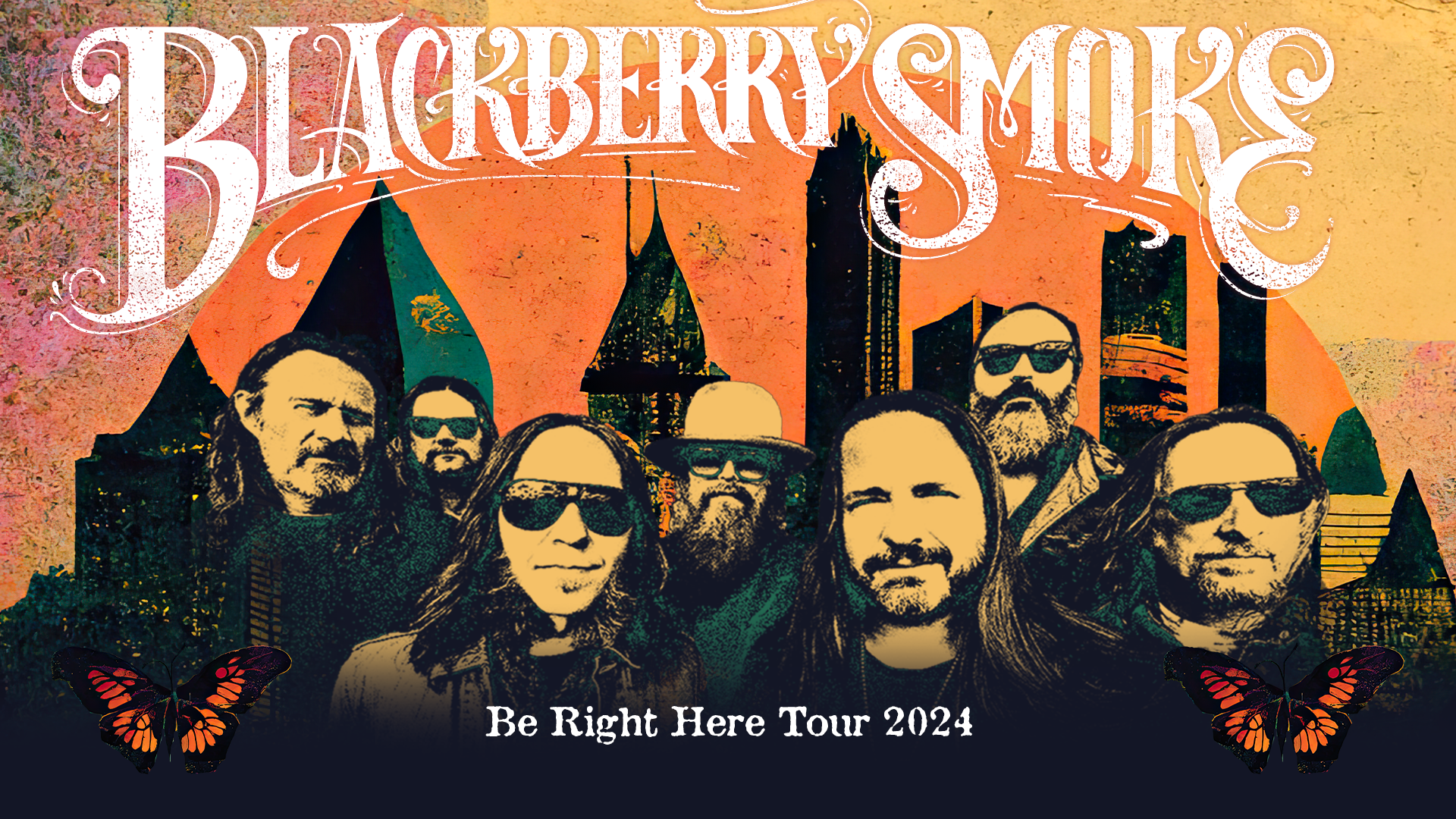 Blackberry Smoke: Be Right Here Tour 2024
