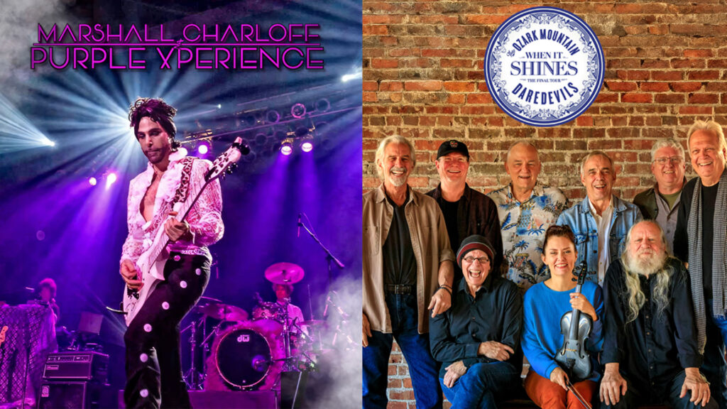 Marshall Charloff & Purple Xperience: The Premier Prince Tribute and Ozark Mountain Daredevils: The Farewell Tour with special guest Pure Prairie League