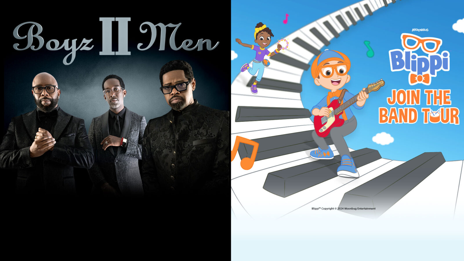 Boyz II Men and Blippi: Join the Band Tour!