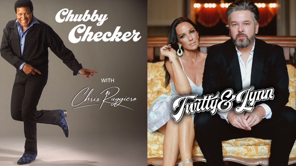 Chubby Checker with Chris Ruggiero and Twitty & Lynn