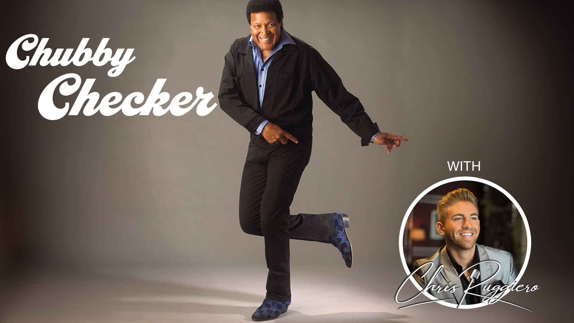 Chubby Checker with Chris Ruggiero