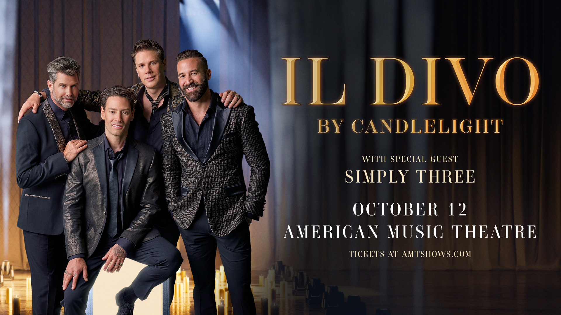 Il Divo by Candlelight with special guest Simply Three - American