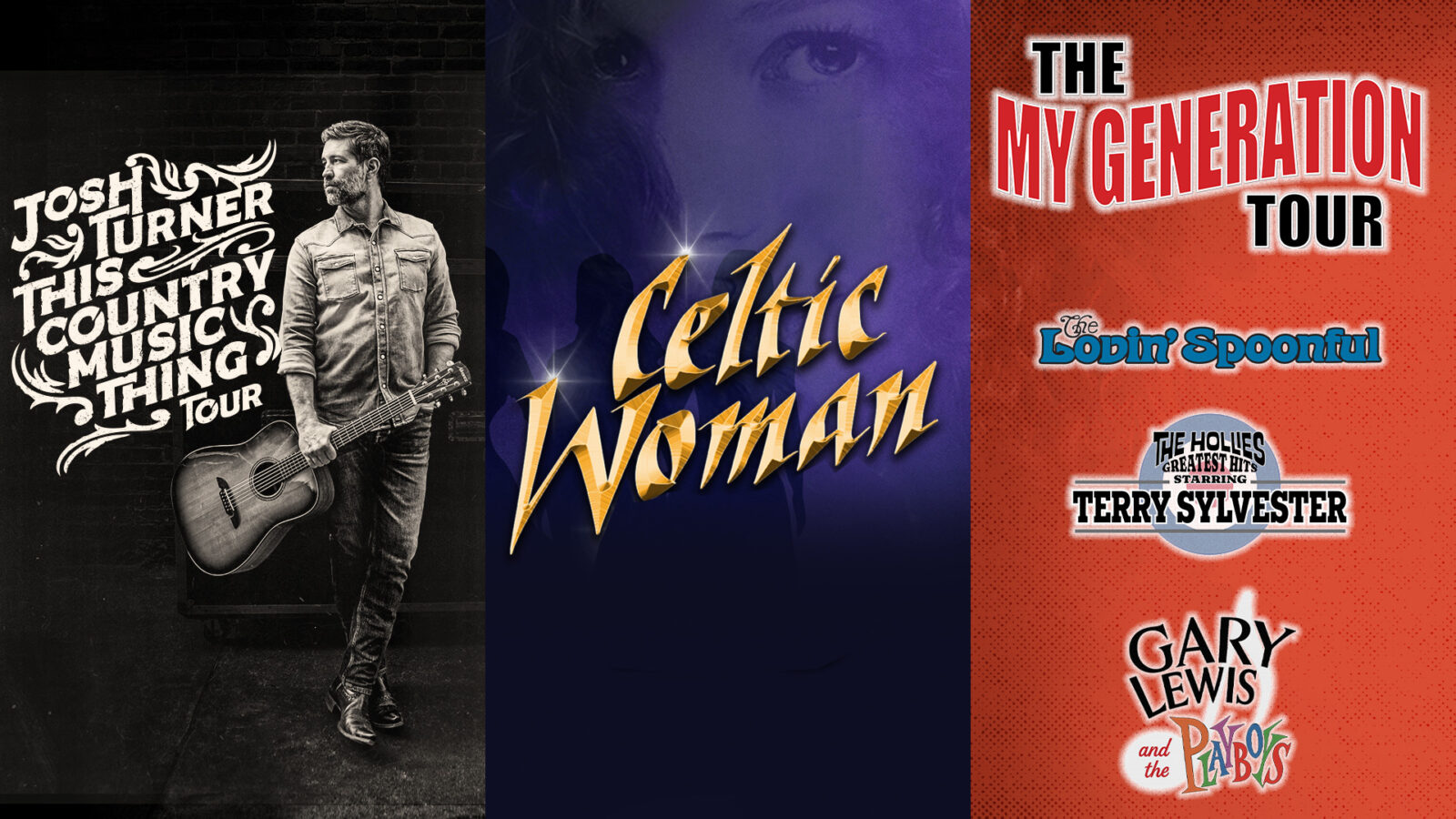 Josh Turner, Celtic Woman and My Generation Tour
