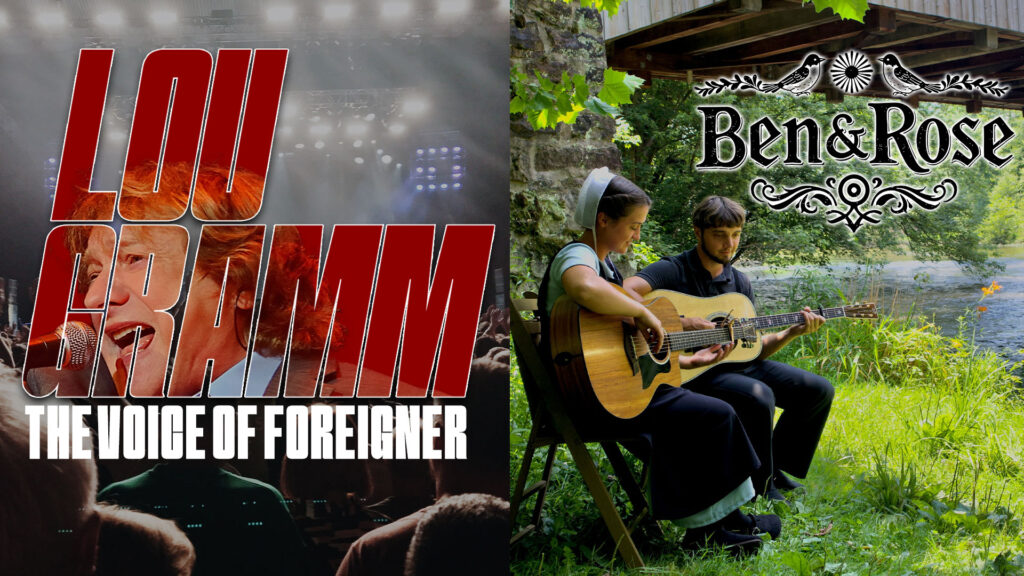 Lou Gramm and Ben & Rose with Conrad Fisher