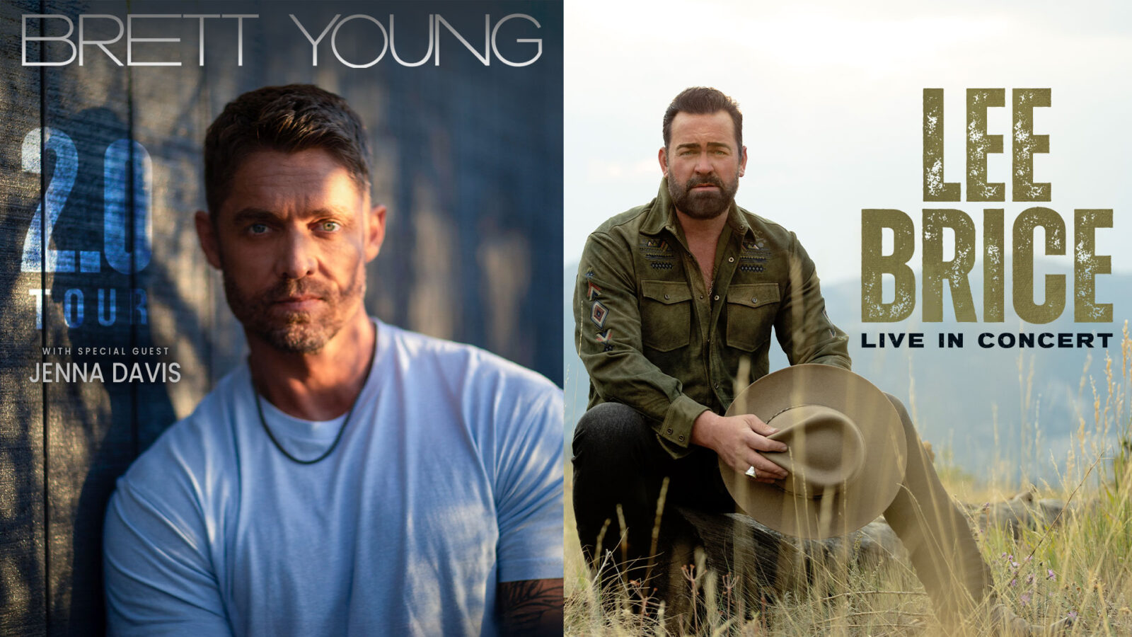 Brett Young 2.0 Tour and Lee Brice Live in Concert Tour