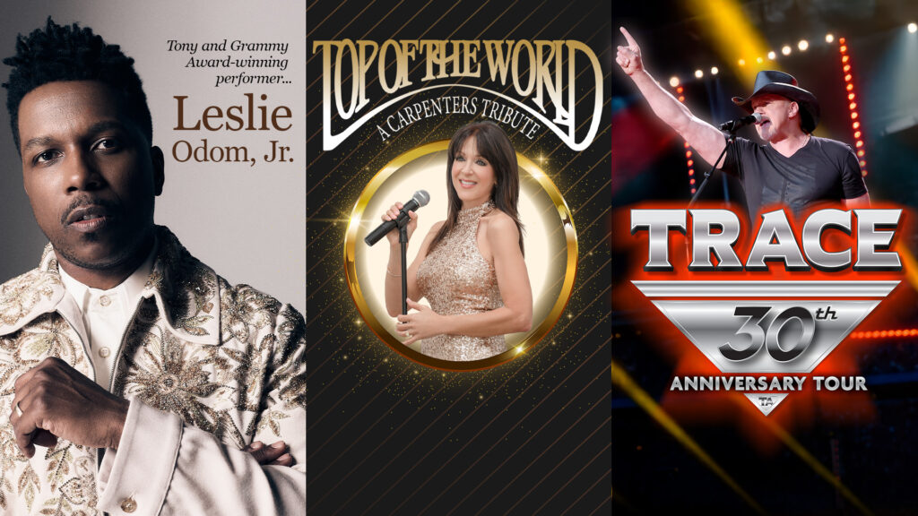 Leslie Odom, Jr., Top of the World: A Carpenter's Tribute and Trace Adkins: 30th Anniversary Tour