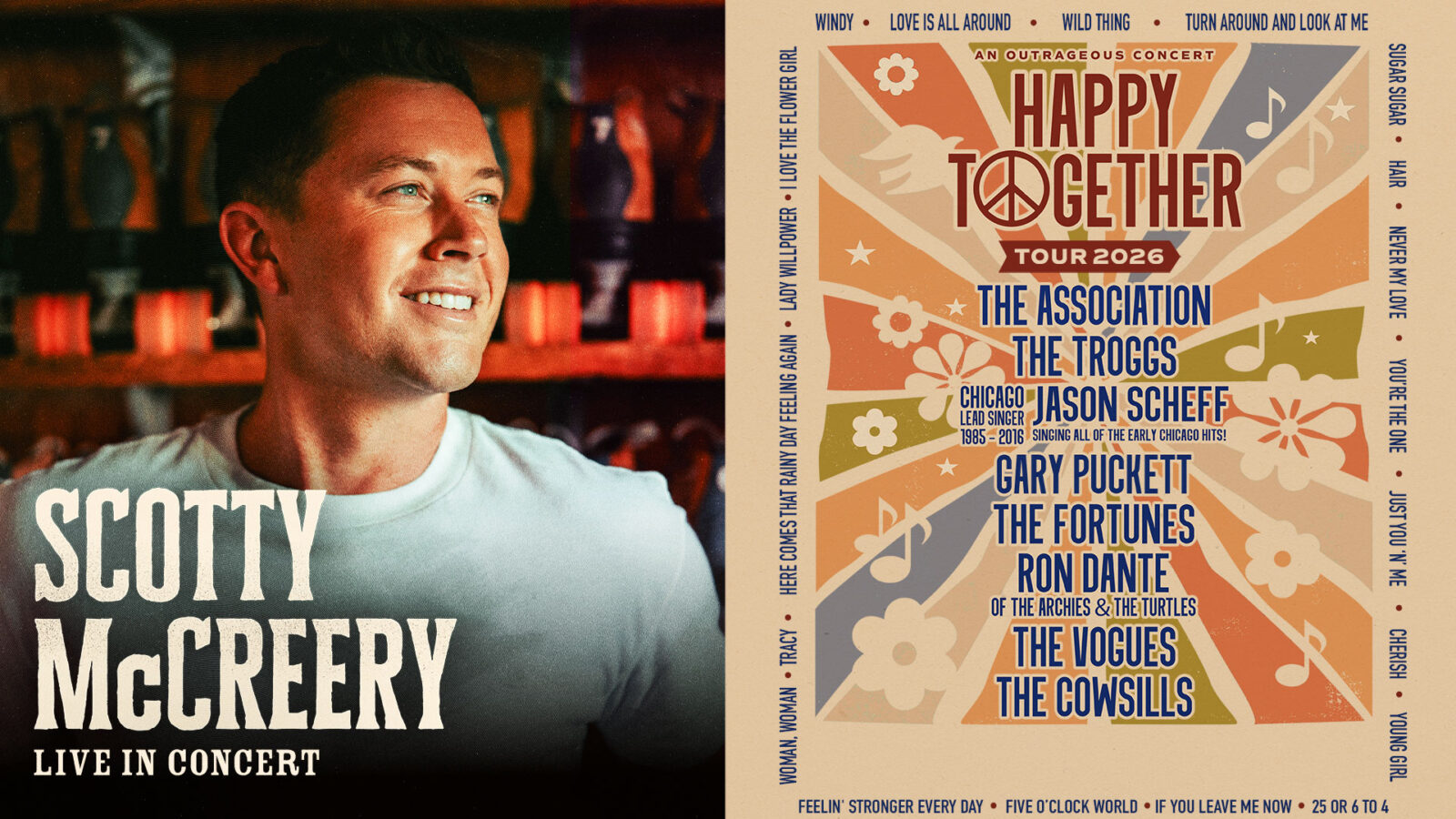 Scotty McCreery Live in Concert and Happy Together