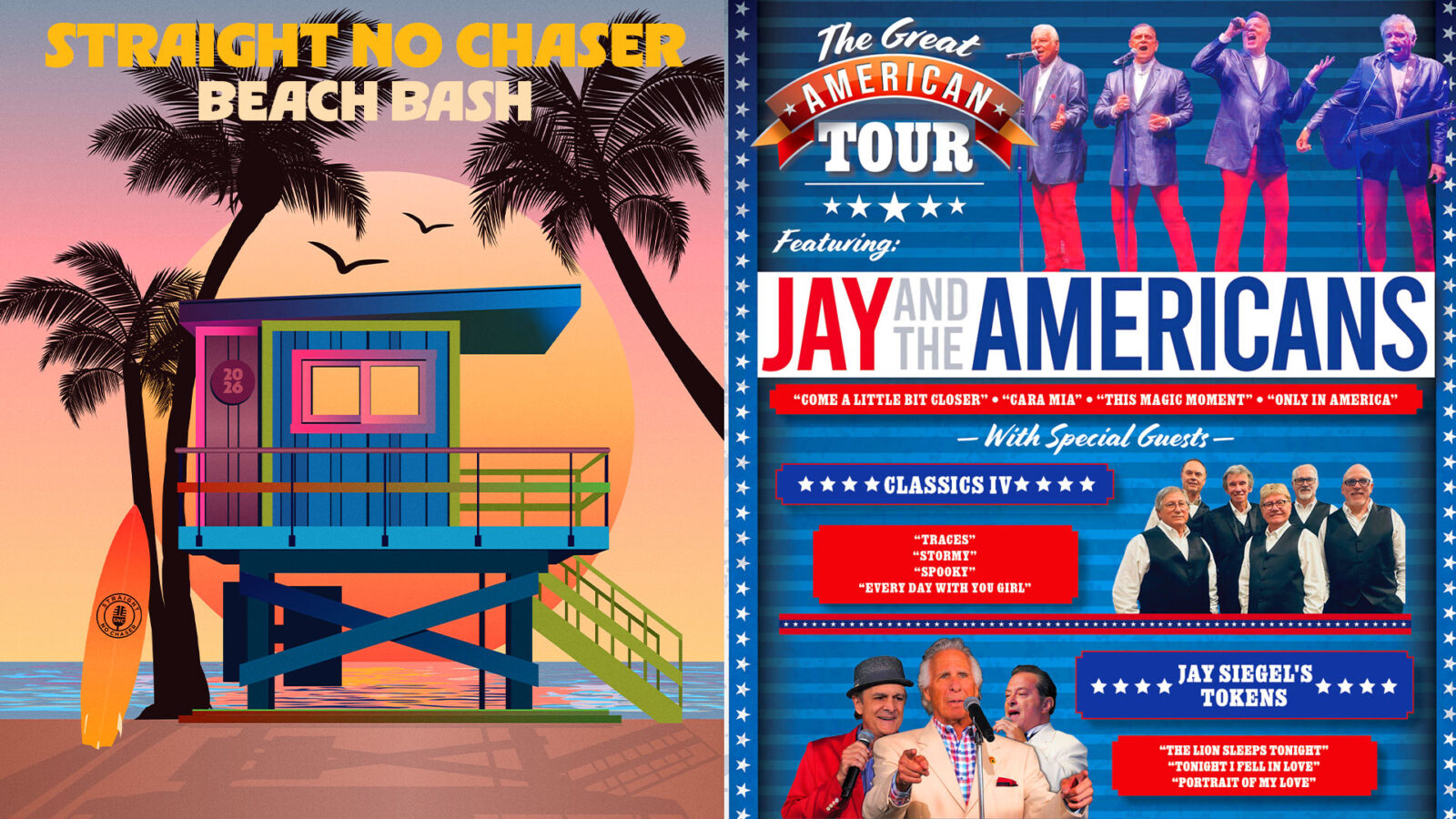 Straight No Chaser: Beach Bash and The Great American Tour