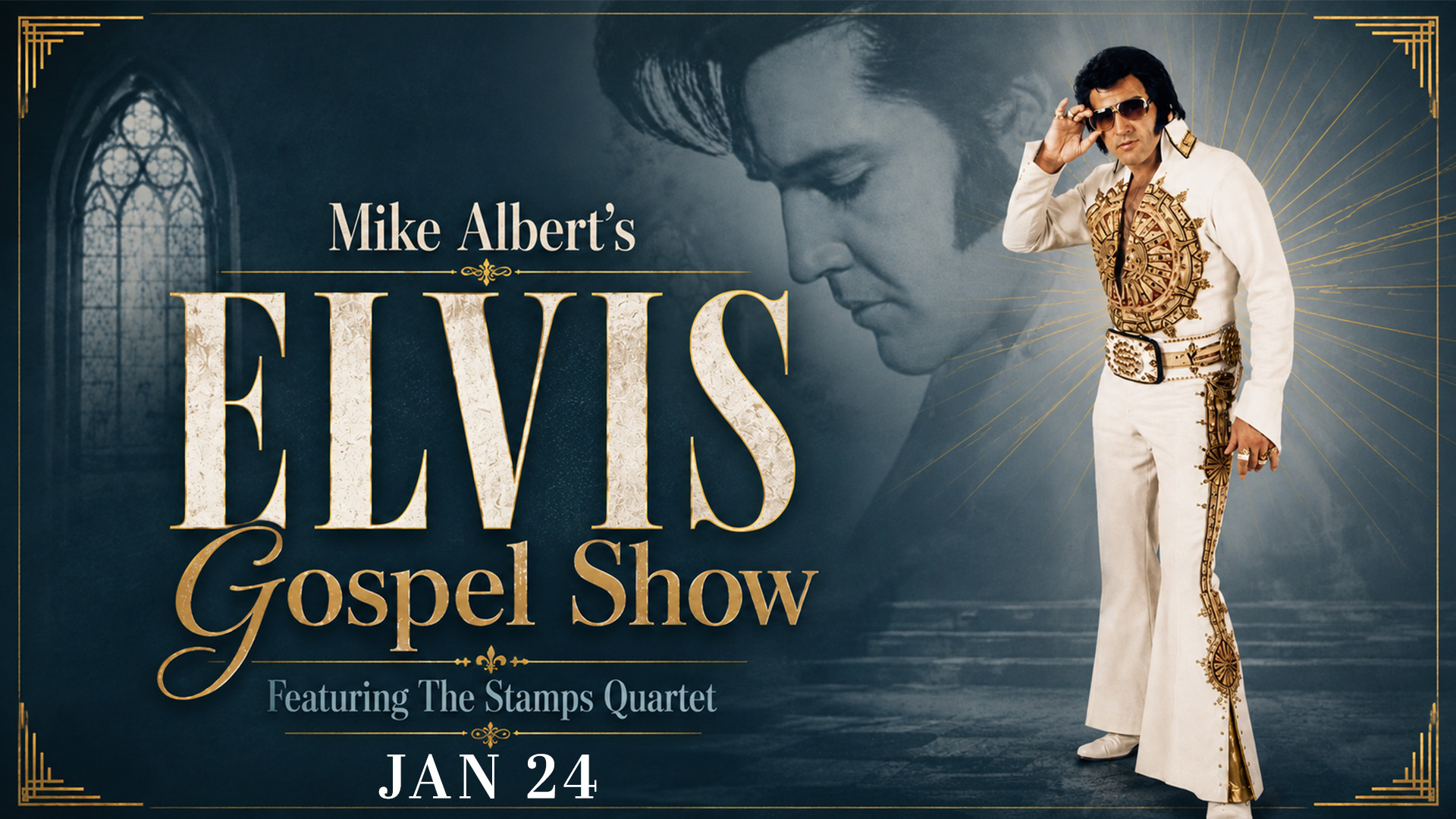 Elvis Gospel Show with The Stamps Quartet